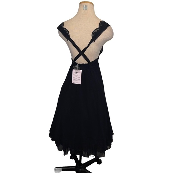 NWT La Redoute Women 100% Silk Woman Dress Size 14 - Picture 2 of 7